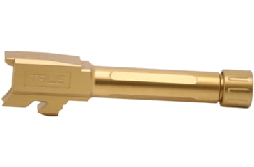 Image of True Precision Glock 43 Threaded Barrel, 1/2x28, Gold TiN, TP-G43B-XTG
