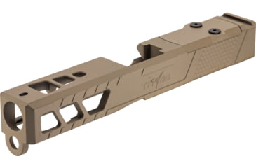 Image of TRYBE Defense TRYBE Defense Pistol Slide, Glock 19, Gen 3, Venom Cut, Version 2, FDE Cerakote, SLDG19G3VNMV2-FDE