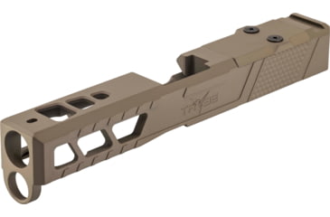 Image of TRYBE Defense TRYBE Defense Pistol Slide, Glock 19, Gen 5, Viper Cut, Version 2, FDE Cerakote, SLDG19G5VPRV2-FDE