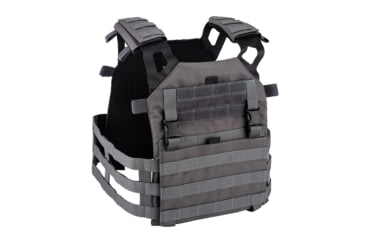 Image of TRYBE Tactical Low-Profile Plate Carrier, Wolf Gray, LPPC-WG
