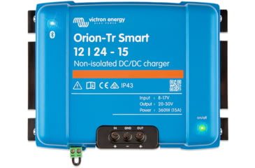 Image of Victron Energy Orion-TR Smart DC-DC Non-Isolated Charger / Power Supply, 20-30 volts, 15 amps, 360W, Blue, ORI122436140