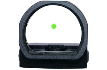Image of Viridian Weapon Technologies RFX-35 1x22mm Micro Green Dot Sight, RMR Mounting Pattern, Black, Small, 981-0022