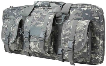 Image of Vism Deluxe AR and AK Pistol, Subgun Gun Case w/3 Accessory Pockets, 28x13in, Digital Camo, CVCPD2962D-28