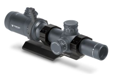 Image of Vortex Sport Cantilever 30mm Rifle Scope Ring Mount, 2in Offset, Matte Aluminum, Black, CM-202