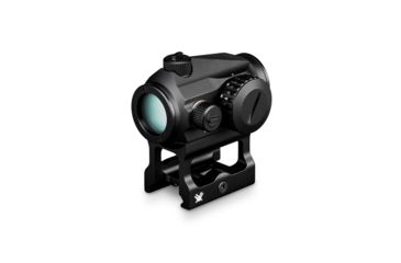 Image of Vortex Crossfire II 2 MOA Reflex Red Dot Sight, 1x22mm, Red Dot Reticle, Anodized Matte, Black, CF-RD2
