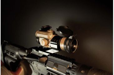 Image of Vortex OPMOD StrikeFire II Red Dot with Cantilever AR-15 Mount 4MOA Red/Green Dot
