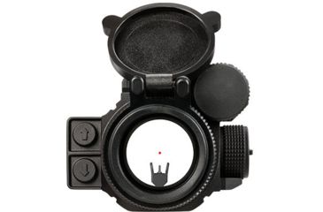 Image of Vortex Strikefire II 1x30mm 4 MOA Red Dot Sight, Hard Anodized Matte, Black, w/ Lower 1/3 Co-Witness Cantilever Mount, SF-RG-501-KIT2