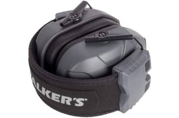 Image of Walkers XCEL 500BT Digital Electronic Bluetooth Ear Muffs, 26 dB NRR, Gray, GWP-XSEM-BT