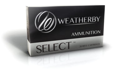 Weatherby Select .340 Weatherby Magnum 250 Grain Rifle Ammunition, 20