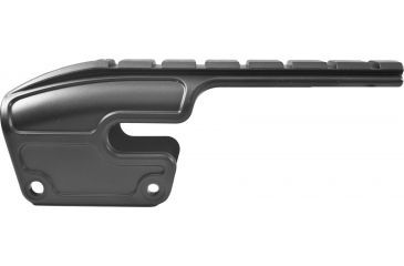 Image of Weaver No Gunsmith Shotgun Saddle Mount, Black - Remington 870, 1100, 1187 - 48340