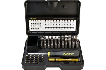 Image of Wheeler Engineering 55-Piece SAE/Metric Hex/Torx Screwdriver Set, Black/Yellow, 1081958
