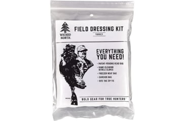 Wicked North Gear Turkey Field Dressing Kit, White, KTF0-0002
