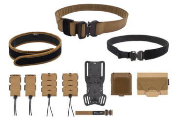Image of Wilder Tactical Urban Defender Elite Package/500D Dump Pouch, Coyote Brown, Small, 28-32, UDEPCBSM