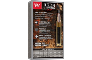 Image of Winchester DEER SEASON XP .300 Winchester Magnum 150 grain Extreme Point Polymer Tip Centerfire Rifle Ammo, 20 Rounds, X300DS