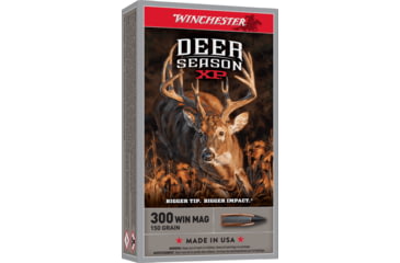 Image of Winchester DEER SEASON XP .300 Winchester Magnum 150 grain Extreme Point Polymer Tip Centerfire Rifle Ammo, 20 Rounds, X300DS