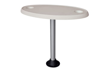 Wise Table Oblong w/ 2 Cup Holders, 8WD1157