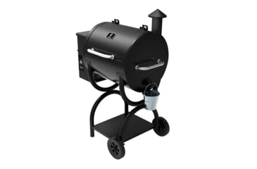 Image of Z Grills ZPG-550A 8-in-1 Wood Pellet Grill, BBQ &amp; Smoker, 40x25x48in, Black, Medium, ZPG-550A