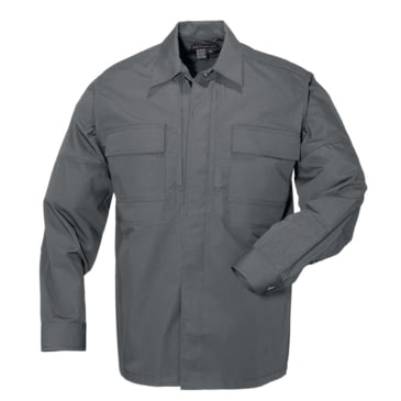5.11 Tactical Men's 2XL TacLite TDU Long Sleeve Shirt Style 72054 Dark Navy 