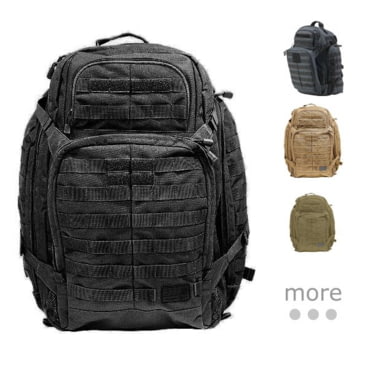 5.11 Tactical RUSH 72 Gear Bag Backpack-Black Double Tap-New with tags-Limited 