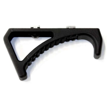 M-LOK Angled Foregrip  Aluminum Fore Grip Hand Stop Grip Curved Black USA SHIP 