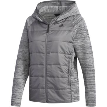 grey adidas jacket womens