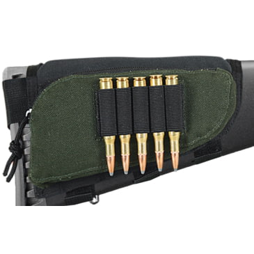 fits most hunting rifles .270 Allen Rifle Buttstock Shell/Cartridge Holder 6.5