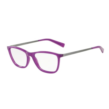 armani exchange glasses purple