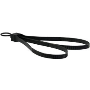 ASP Tri-Fold Zip Tie Plastic Cuffs Disposable Restraints 6 Pack Black 56192 