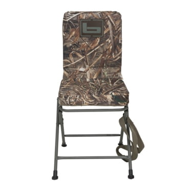 banded swivel blind chair
