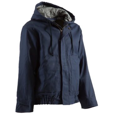 mens navy hooded jacket