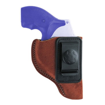 Bianchi 10381 Waistband Holster Small-Frame Revolver 2" BBL Size 6 LH Suede Rust 