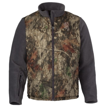 Details about   NEW BROWNING APPROACH VS FULL ZIP JACKET MOSSY OAK ORIGINAL BOTTOMLAND CAMO COAT 