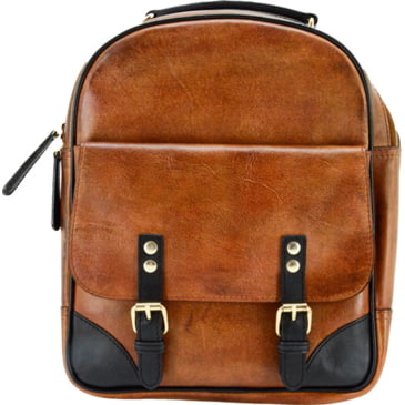 structured leather backpack