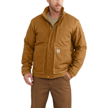 carhartt men's flame resistant full swing quick duck coat