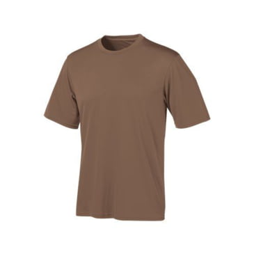 Champion Tactical TAC22 2X LN Men's Army Brown S/S Double Dry Tee Size 2XL 