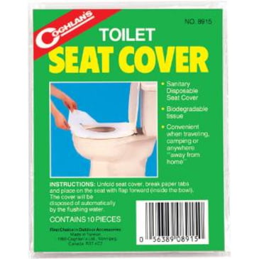 COGHLAN'S TOILET SEAT COVER NEW IN ORIGINAL PACKAGE FOR CAMPING 