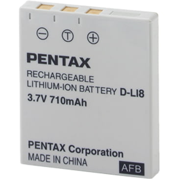 2x Batteria Patona 600mAh li-ion per Pentax Optio A10,A20,A30,L20,S,S4,S4i,S5i 