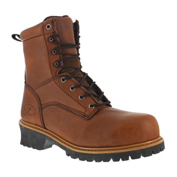 lumberjack boots with red laces