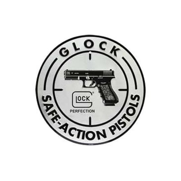 GLOCK Safe Action 12 Inch Diameter Aluminum Sign AD00060 for sale online 