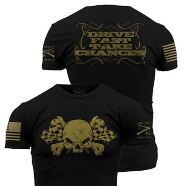 Black Grunt Style Iron Fire T-Shirt 