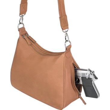 Gun tote n mamas distressed buffalo 2025 leather classic hobo concealed carry handbag