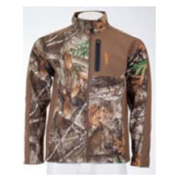 habit softshell camo jacket