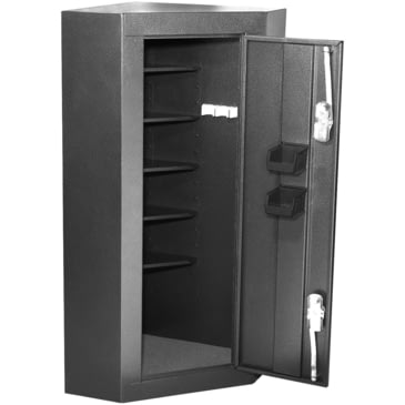 Homak Steel 10 Gun Corner Cabinet Free Shipping Over 49