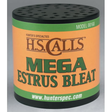 Hunters Specialties 00168 Mega Estrus Bleat Can Deer Hunting Call 