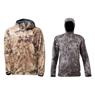 Kryptek 18JUPJH5 Jupiter Mens Highlander Camo L Waterproof Hunting Rain Jacket 