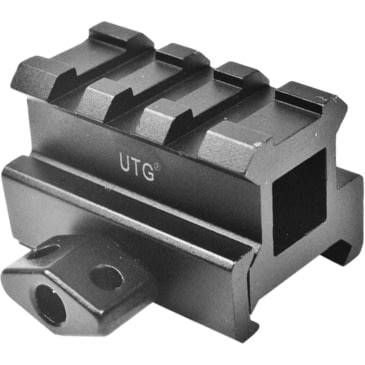 UTG 0.83" High 3-Slot Med-Profile Compact Riser Mount Weaver Montageerhöhung 