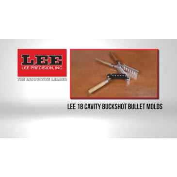 90005 LEE 18 Cavity 00 Buckshot Bullet Mold AND Lee Mold Handles 90486 New 
