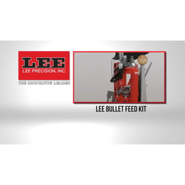 Lee 90895 Bullet Feed Kit One Kit 9mm .75 Long .365 Dia .60 