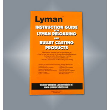 Lyman Reloading and Bullet Casting Instruction Guide   # 9837283   New! 