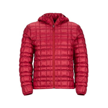 mens marmot featherless hooded jacket